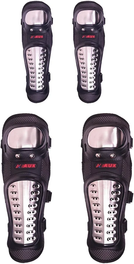 Motorcycle Knee and Elbow Guard Protection Set